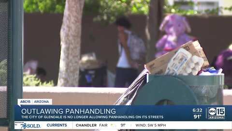Glendale City Council moves to ban panhandling