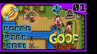 Perde Vida Né?! - Goof Troop Snes - COOP PC - Parte 01