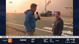 Louisville resident describes rush to evacuate from wildfires