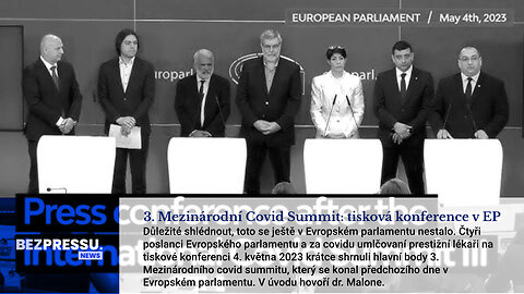 3. Mezinárodní Covid Summit (v Evropském parlamentu): tisková konference