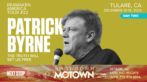 ReAwaken America Tour | Patrick Byrne | The Truth Will Set Us Free