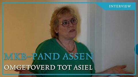 MKB-pand Assen omgetoverd tot vluchtelingenkamp