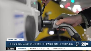 Biden administration approves budget for national EV charging