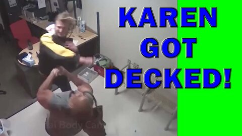 Karen Decked By Loss Prevention Officer On Video! LEO Round Table S08E57