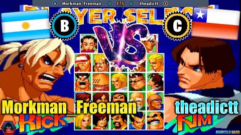 Real Bout Fatal Fury 2: The Newcomers (Morkman_Freeman Vs. theadictt) [Argentina Vs. Chile]