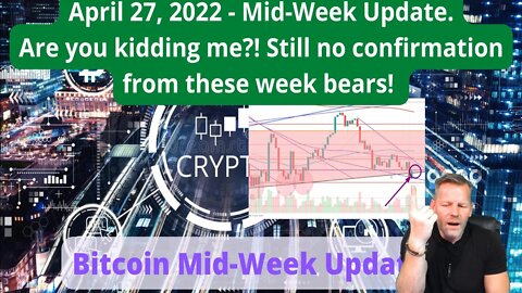 Bitcoin Mid-week Update ...and still no confirmation from the bears!