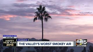 Monday expected to be one of the worst days ever for air quality in Phoenix
