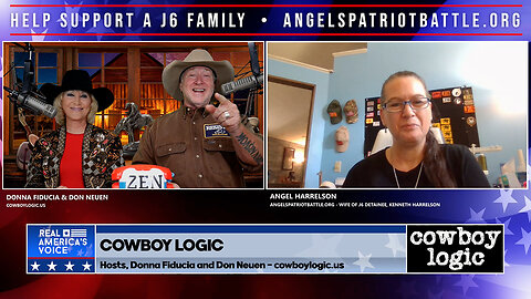 Cowboy Logic - 09/09/23: Angel Harrelson (Wife of J6er / OathKeeper Kenneth Harrelson)