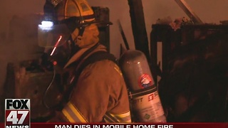 Deadly mobile home fire being investigated