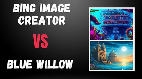 FREE AI Art Generators Face-Off: Dall-E 2 Powered Bing Image Creator Takes On Blue Willow