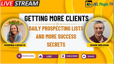 Getting More Clients - Daily Prospecting Lists and More Success Secrets
