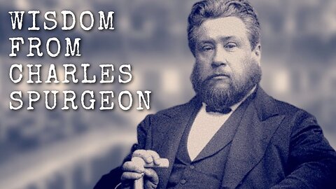 This story of Charles Spurgeon and the purpose of the law is enlightening.