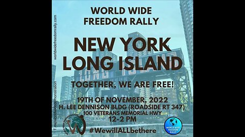 Worldwide Freedom Rally Long Island New York #UCNYNEWS￼