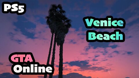 NEW Gta Online Walk on Venice Beach | Third Generation PS5 freeroam