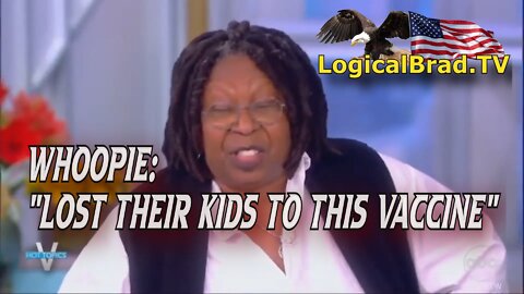 Whoopie Slips, Says Vaccines are Killing Kids