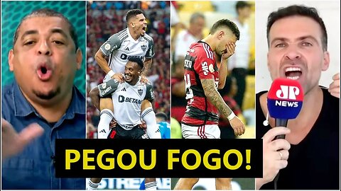 TRETA! "COITADO DE VOCÊ! TOMOU UM FUMO e TÁ TORTINHO porque o Flamengo..." Vampeta DISPARA a Pilhado