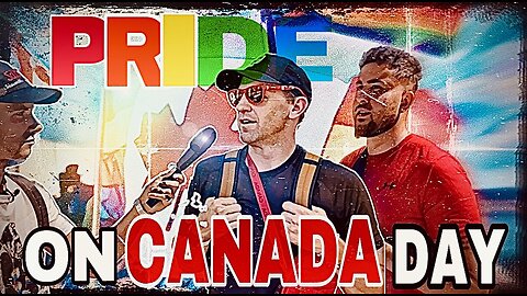 Asking Canadians about the pride flag being raised on Parliament!