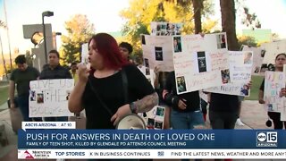 Family of Glendale teen push for answers