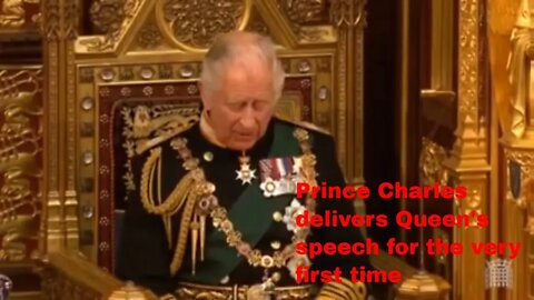 Prince Charles Delivers Queen’s Speech in House of Lords