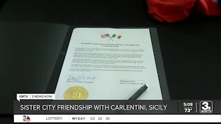 Omaha signs sister city agreement with Carlentini, Sicily; the communities have historical ties