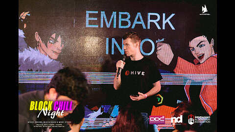 NATHAN SENN talks at BLOCK & CHILL | Davao City, Philippines