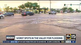 Flooding causes concerns for drivers in the Valley