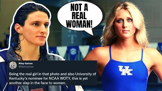 Real Female Swimmer Riley Gaines SLAMS NCAA For Lia Thomas "Woman" Of The Year Nomination