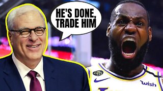 Phil Jackson Wants To TRADE LeBron James To Save The Los Angeles Lakers