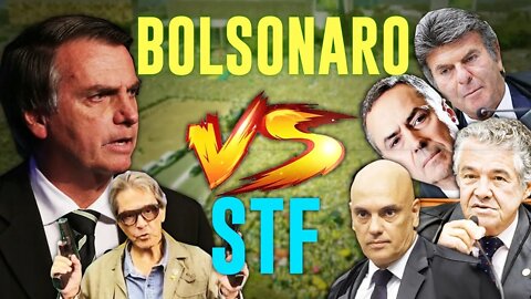 BOLSONARO COMBINOU TUDO COM OS MINISTROS DO STF!!!