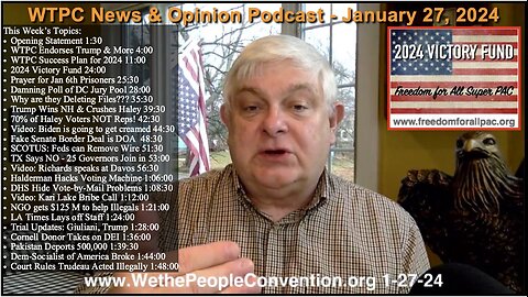 We the People Convention News & Opinion 1-27-25