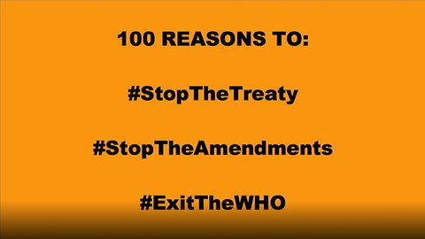 100 Reason to StopTheWHO by James Roguski