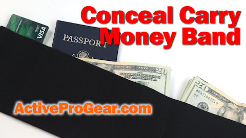Conceal Carry Money Belt Band