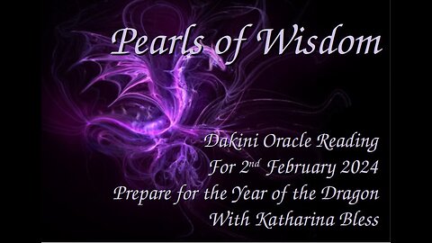 Pearls of Wisdom: Prepare for the Year of the Dragon