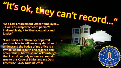 Deputy Violates Code of Ethics and Oath of Office (Lee County Sheriff's Office)