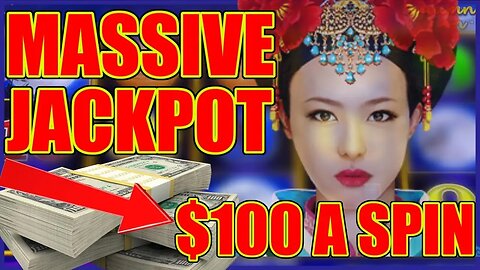 $100 SPIN HIGH LIMIT DRAGON LINK SLOT ACTION!