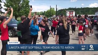Lakota West softball teams head to Akron for state tournament