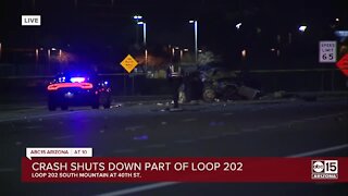 Crash shuts down part of Loop 202