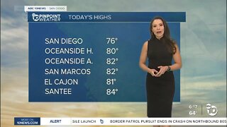 ABC 10News PinPoint Weather With Meteorologist Angelica Campos