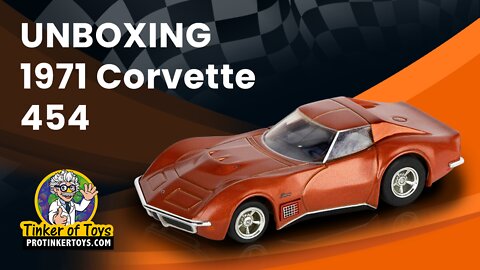 1971 Corvette 454 - Orange Yellow | 22047 | AFX/Racemasters