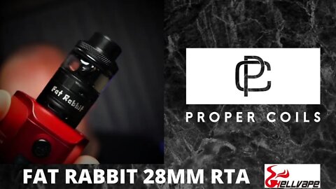 Fat Rabbit 28mm RTA | Hellvape | Budget Aromamizer?