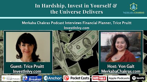 In Hardship, Invest in Yourself & Universe Delivers - Trice Pruitt: Merkaba Chakras Podcast #15