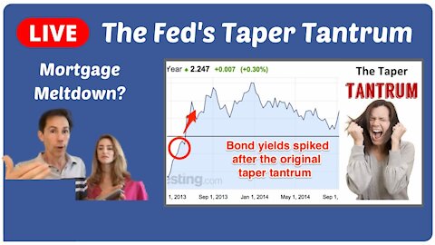 Revisiting The Taper Tantrum - will it CRASH Markets?