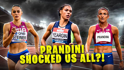 Was Abby Steiner Holding Back? While Prandini Went Beast Mode in 4x400.