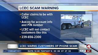 LCEC warns customers of phone scam