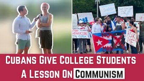 Cubans Give College Students A Lesson On Communism