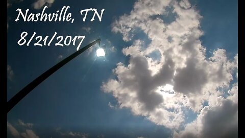 Total Solar Eclipse Time Lapse Nashville, TN (1080p HD)