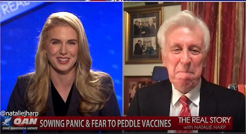 The Real Story - OAN Exploiting Covid-19 with Jeffrey Lord