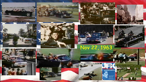 Historic Photographic Images Pieced Together of the JFK Assassination - Nov 22, 1963