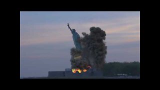 Statue Of Liberty Attacked 100% (un)REAL UFO CONFIRMED!!