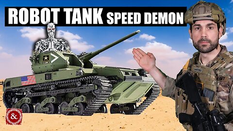 The US Army Unleashes this Robot Tank